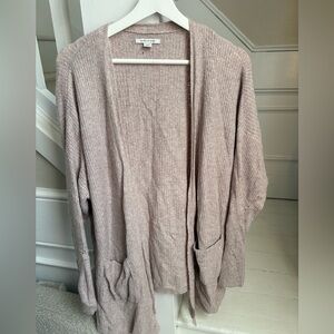 American Eagle Outfitters Light Pink Cardigan